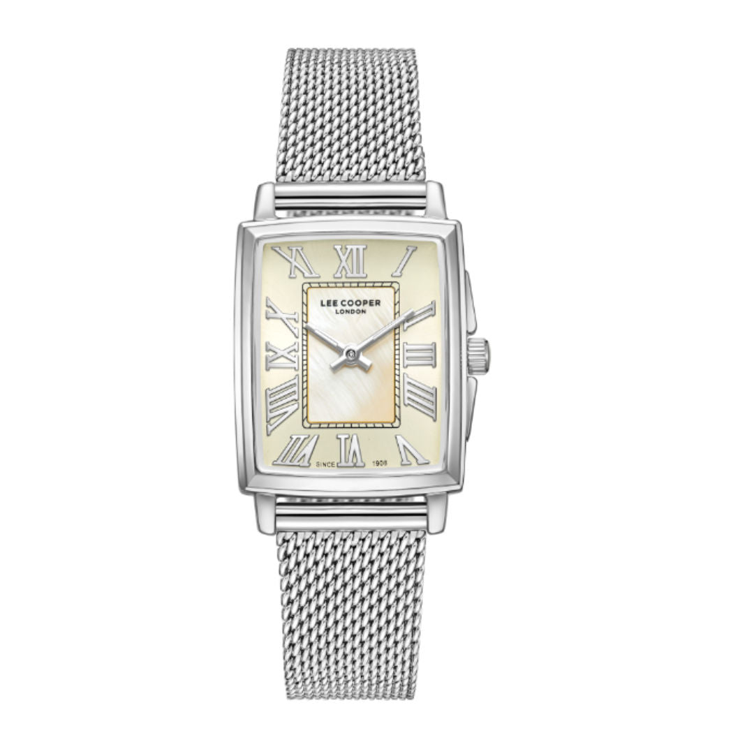 Lee Cooper Womens Analog Champagne Dial Watch, Lc08160.310 Series