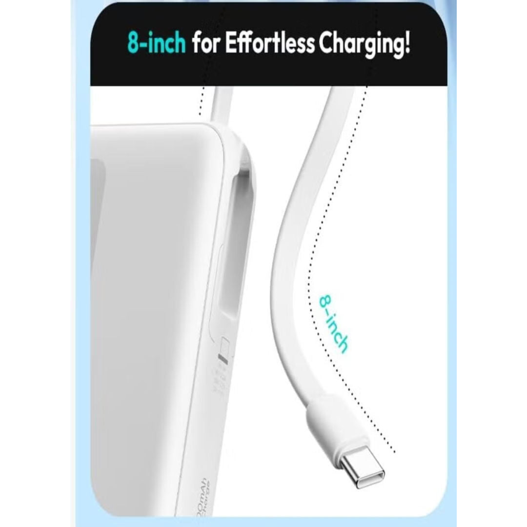 Romoss 10000mAh Powerbank, 22.5W, White, PPR10