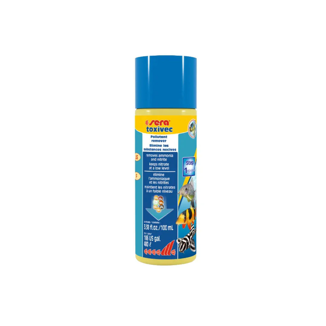 Sera Toxivec Water Conditioner & Pollutant Remover for Aquariums
