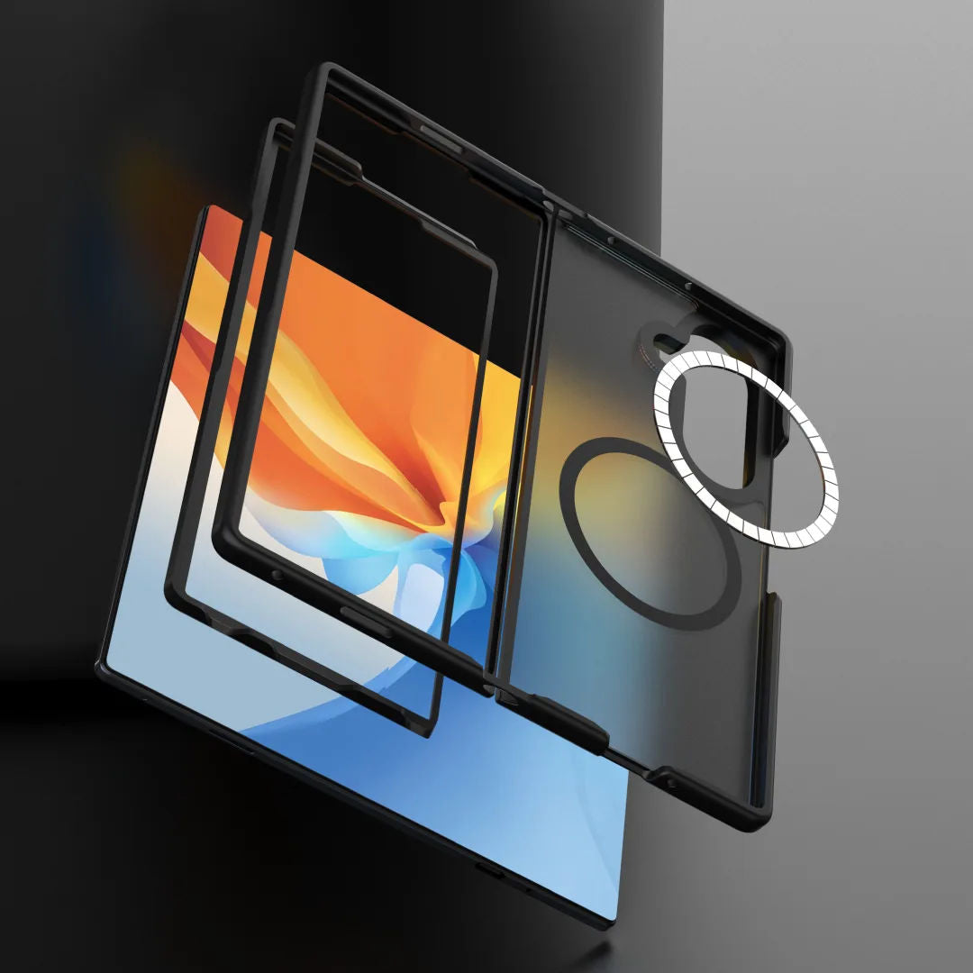 Blupebble Samsung Galaxy Fold 8 Ultra Hybrid Matte Case, Black