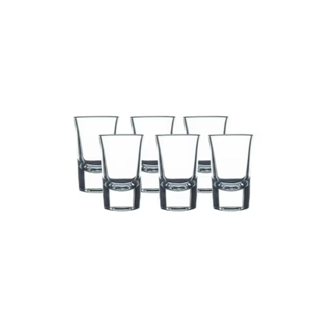 Pasabahce Boston Shots Tumbler Set, 47 cc, 6 Pieces