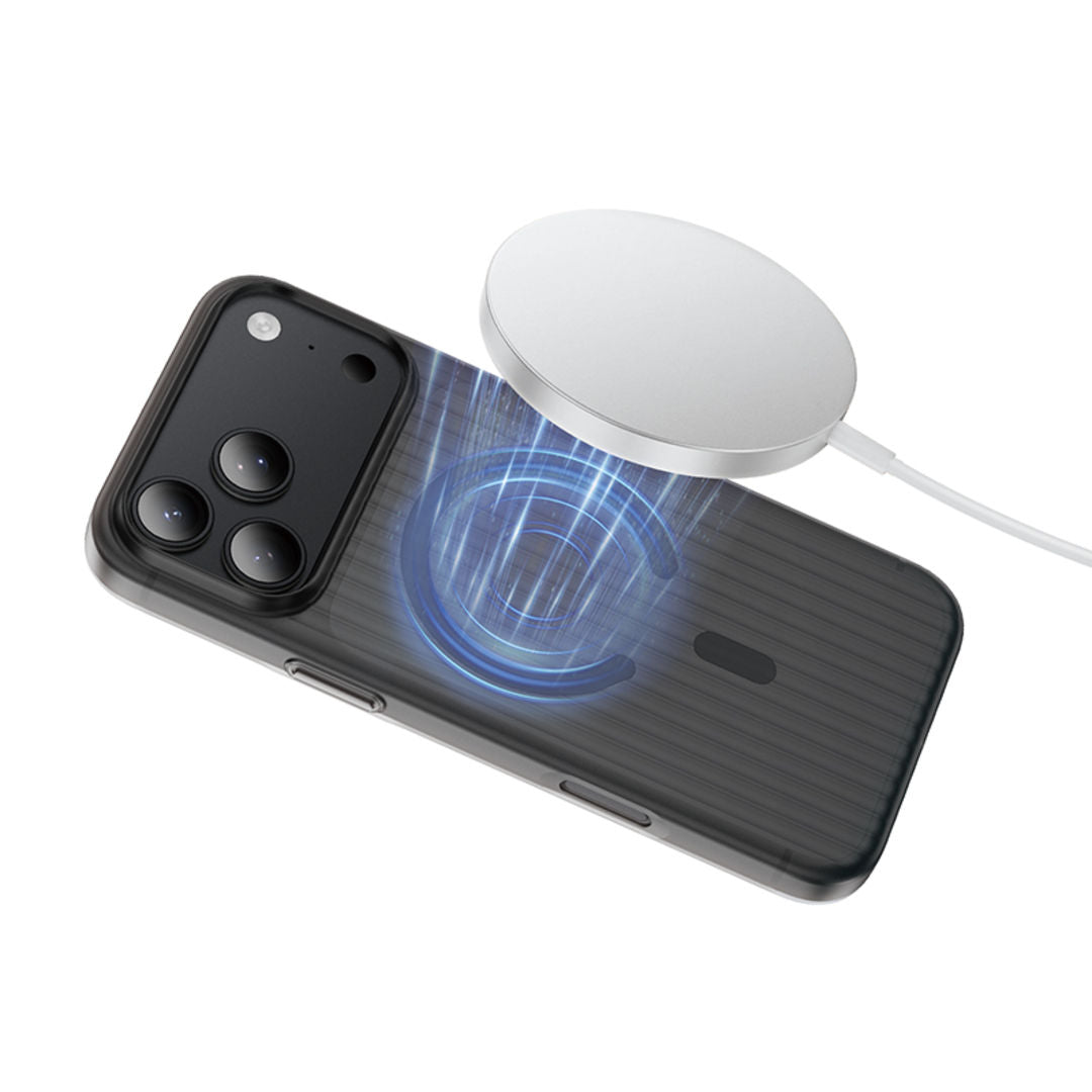 Hoco Fog Magnetic Protective Case for iPhone 18 Pro Max, iPhone 17 Pro Max, Matte Semi-Transparent, Anti-Fingerprint