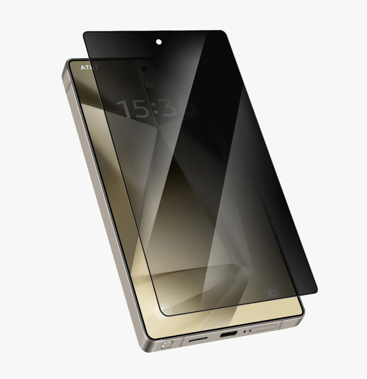 Levelo 2.5D Silk Print High Silicon Aluminum Glass  Anti-Reflective Screen Protector For S25 Ultra