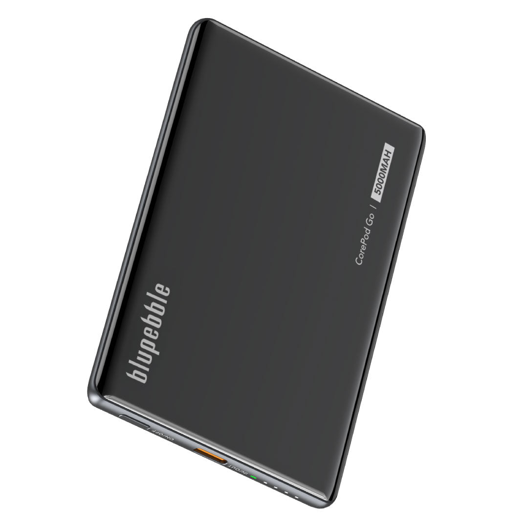 Blupebble CorePod Go 5000mAh MagSafe Power Bank, Black