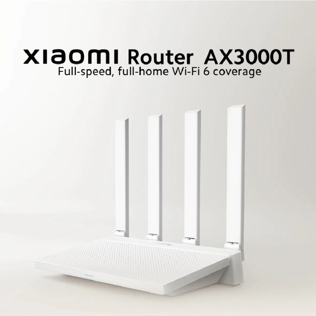 Xiaomi Router AX3000T Dual Band WiFi 6 Gigabit Router