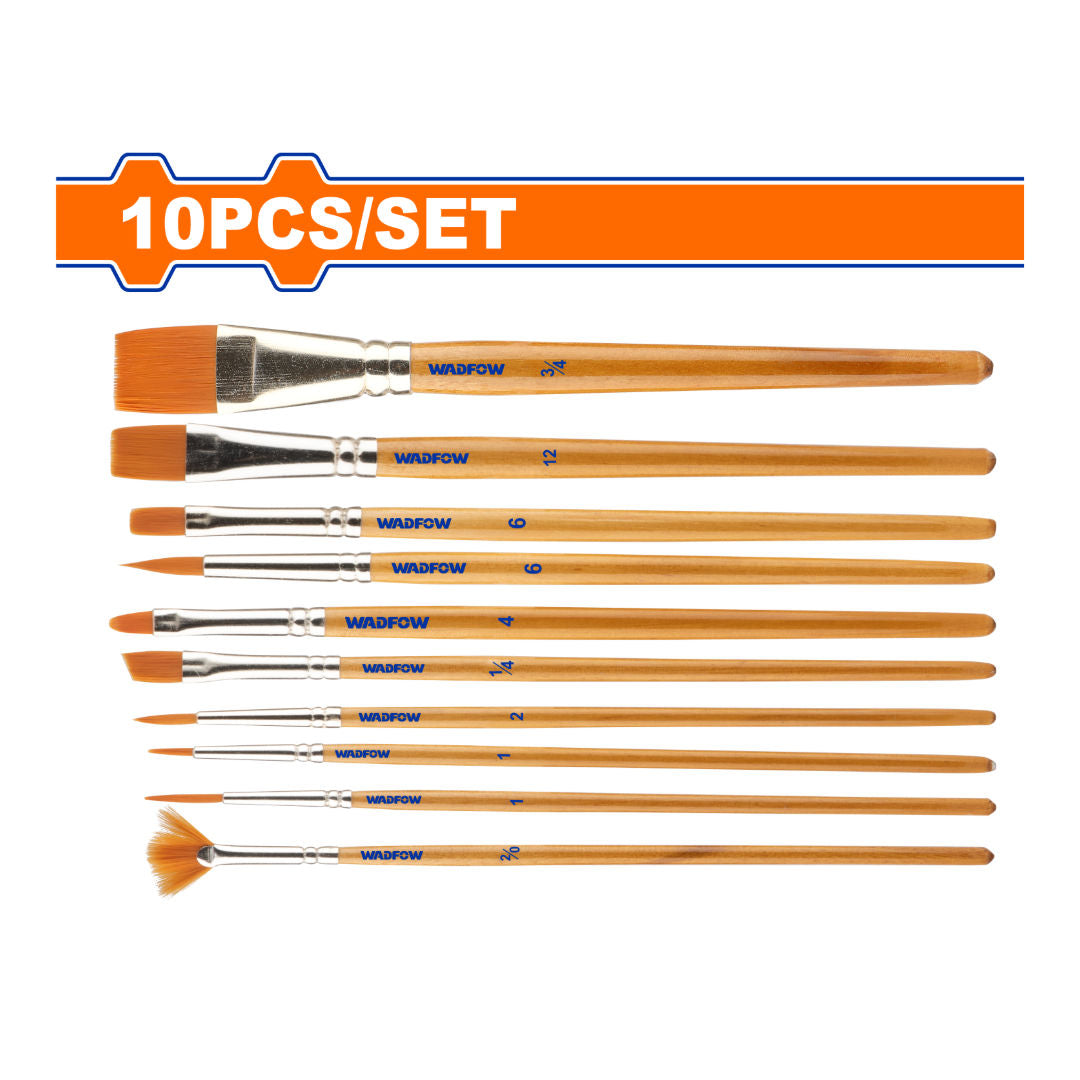 WADFOW 10 in 1 Artist Brush Set