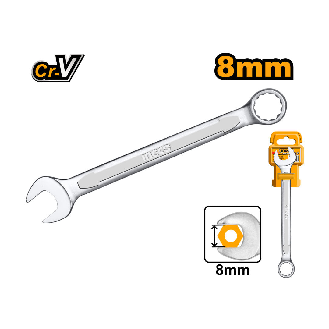 INGCO Combination Spanner, Cr-V