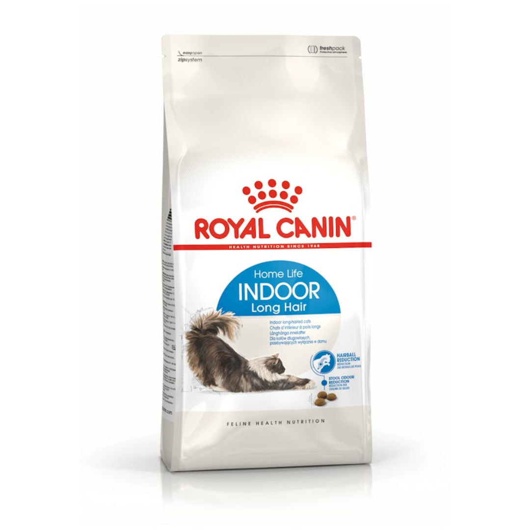 Royal Canin Feline Health Nutrition Indoor Long Hair, For Adult Cat, 2kg