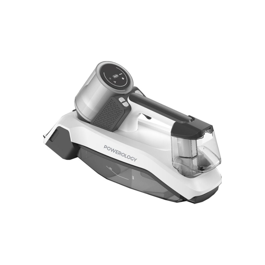 Powerology Cordless Spot Cleaner, White