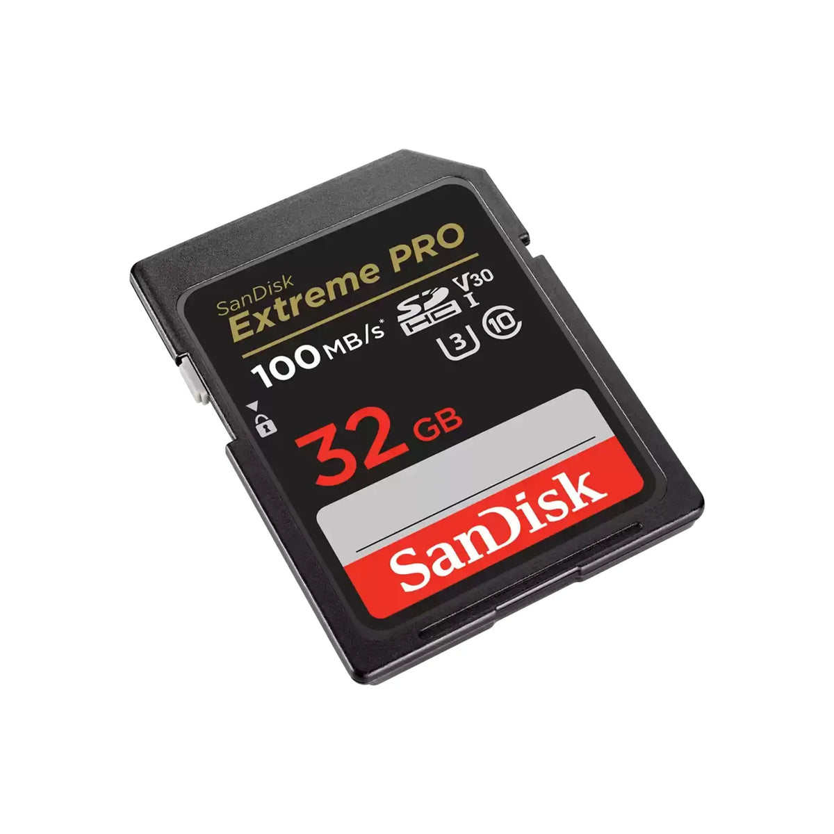 SanDisk Extreme PRO 32GB SDHC UHS-I Memory Card, Up to 100MB/s Read, V30, U3, SDSDXXO-032G-GN4IN