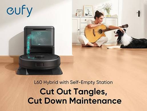 Anker eufy L60 Hybrid Robot Vacuum with Self Empty Station