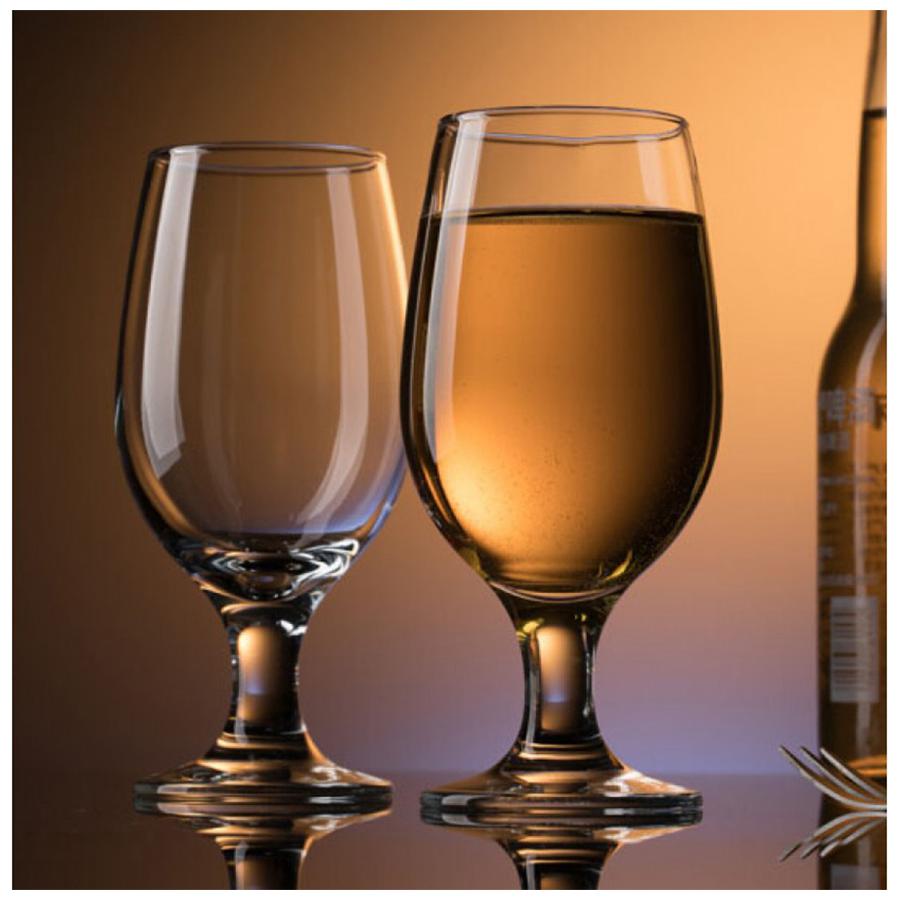 Pasabahce Maldive Beer Stemware, 355ml, Set Of 12