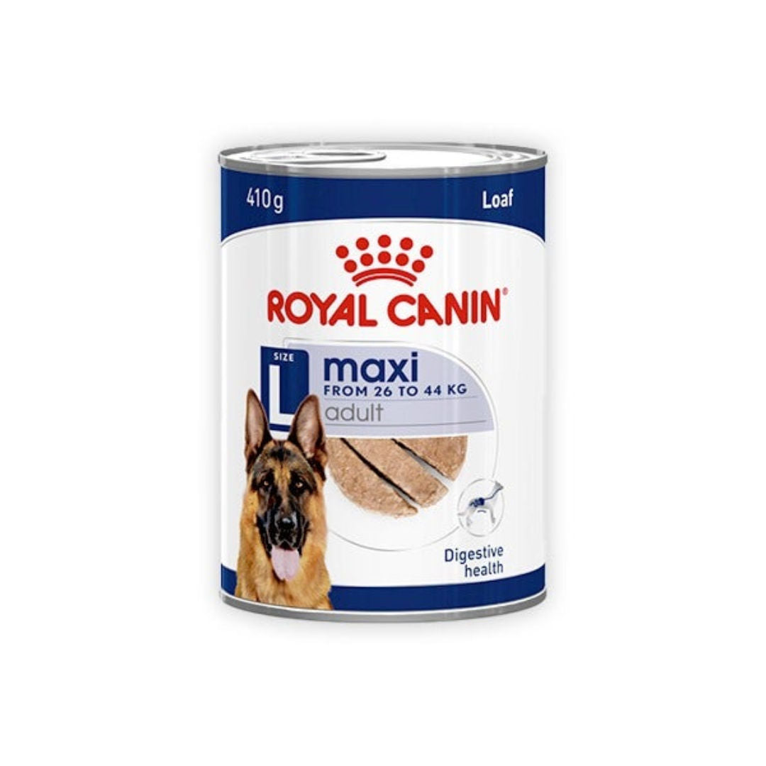 Royal Canin Maxi Adult Loaf Wet Dog Food, 410gm, Pack of 12