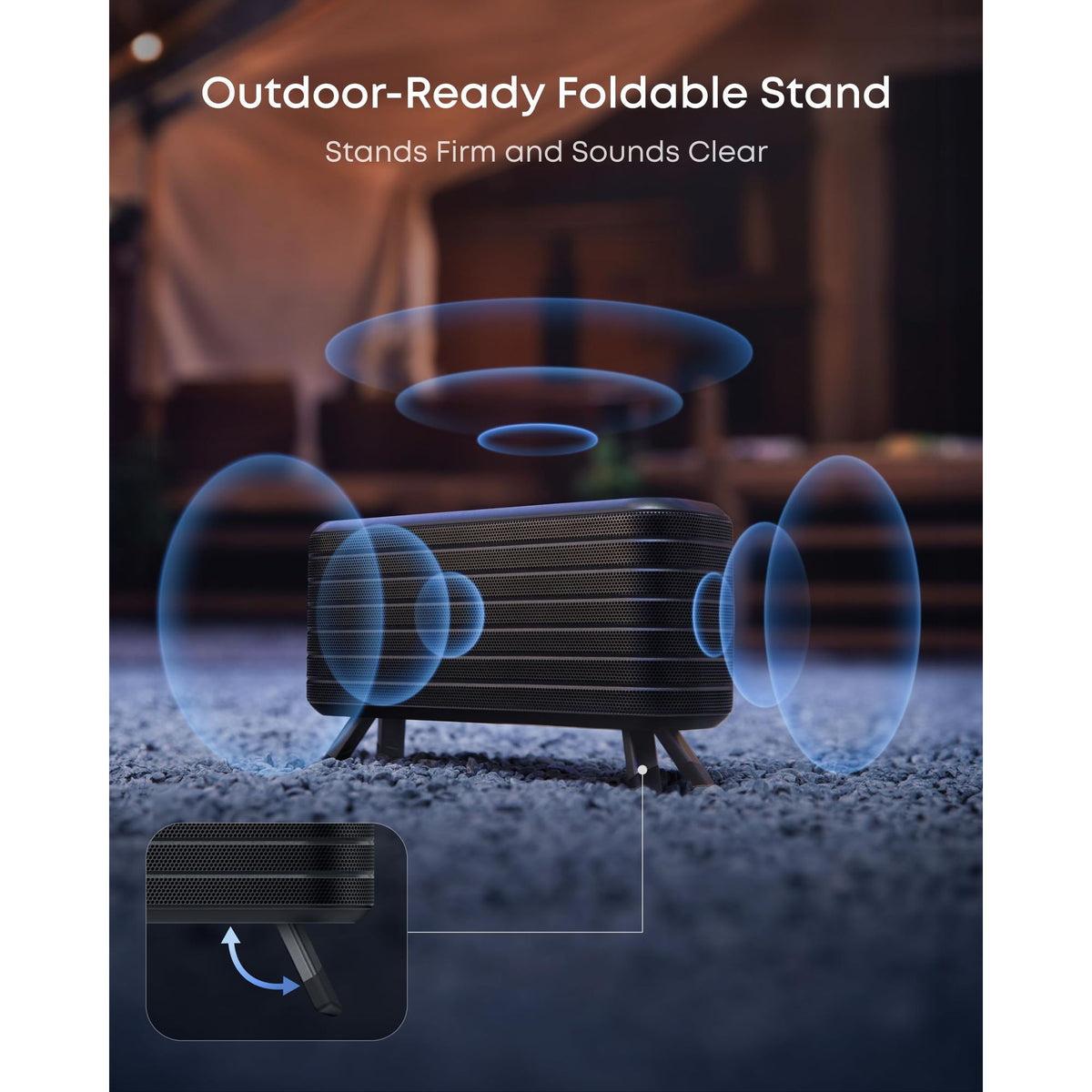 Anker Nebula X1 Wireless Satellite Speakers, Black