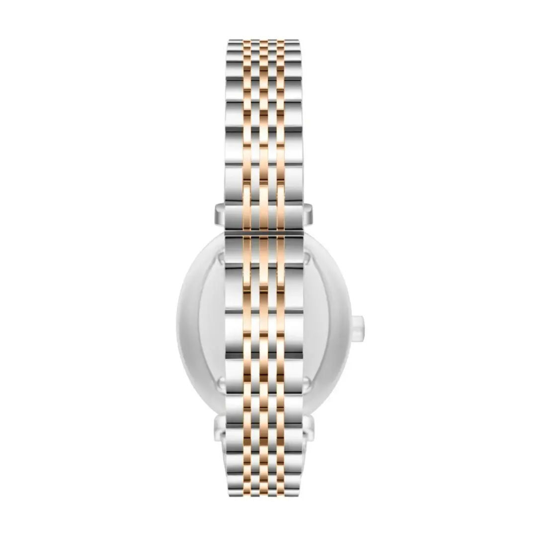 Beverly Hills Polo Club Women's Analog Mother of Pearl Dial Watch, Rose Gold Stainless Steel Case & Bracelet, BP3872X.520