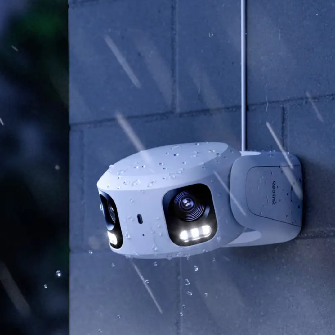 Reolink 4K Dual-Lens PoE Security Camera-8MP, 180° Panoramic View, AI Detection, PCRPDB4K01