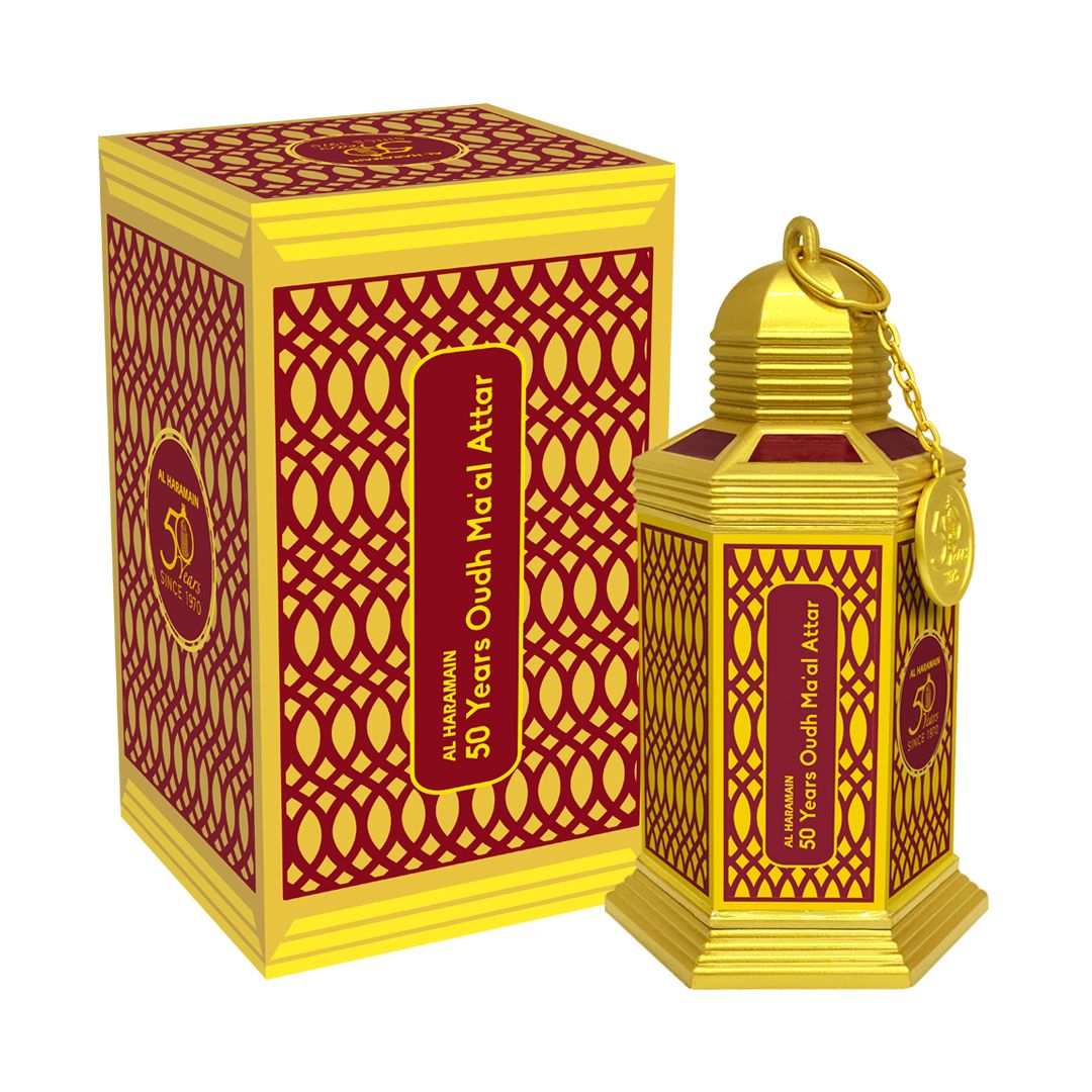الحرمين 50 عامًا عود مع العطر، عطر عود فاخر
