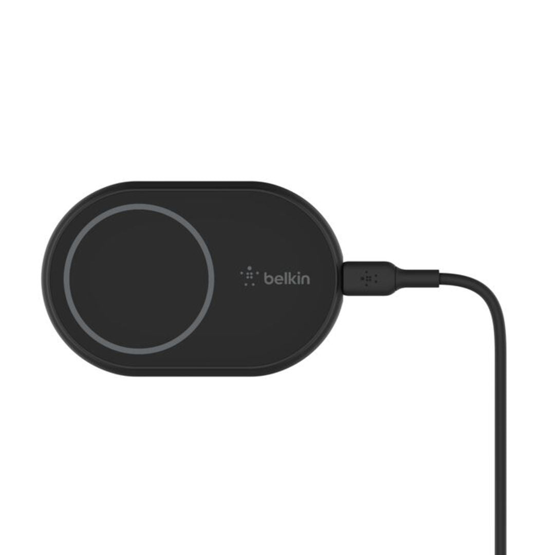 Belkin Magnetic Wireless Car Charger 10W, MagSafe Compatible, Cigarette Lighter Adapter Not Included, Black