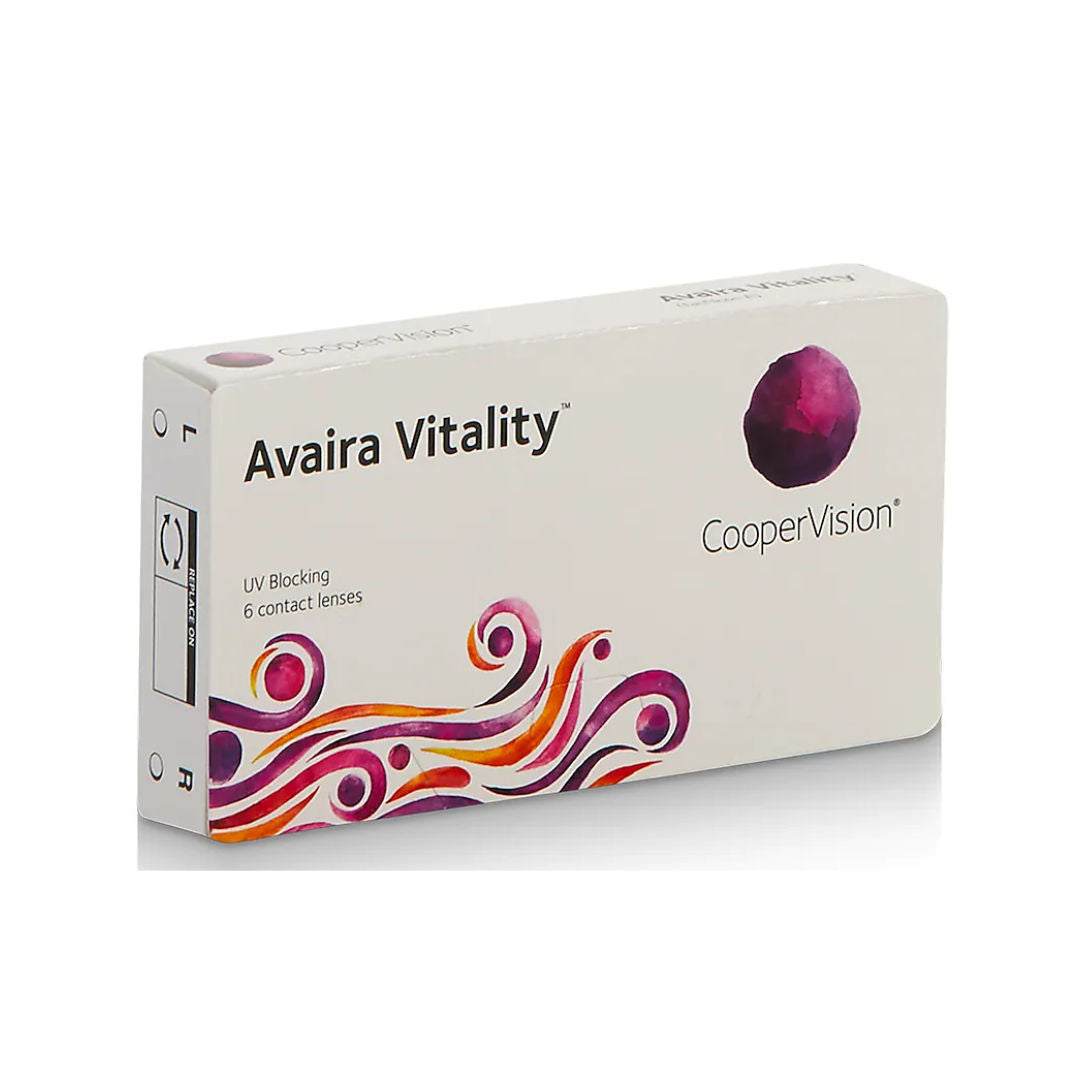 Avaira Vitality Clear Contact Lenses, AV-CL