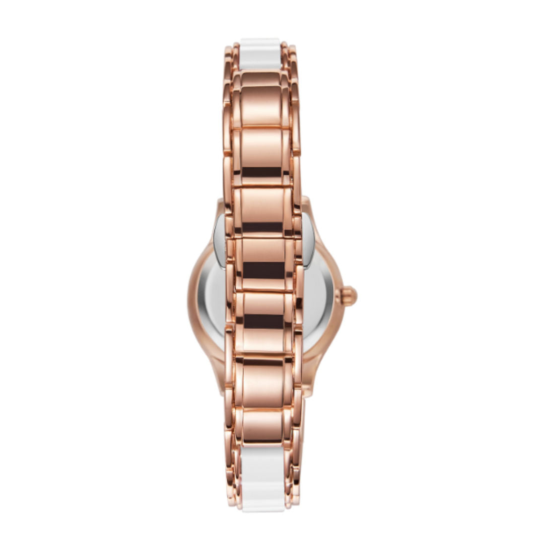 Kenneth Scott Women's Analog White Dial Watch, K23517 Series