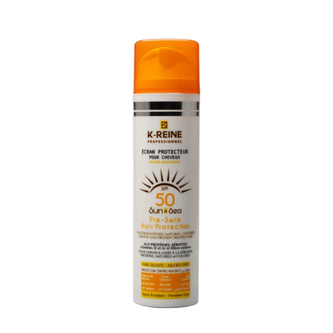 K-Reine Water Resistant Sulfate Free Hair Protector Against Sun And Sand Sea Elements, 200ml