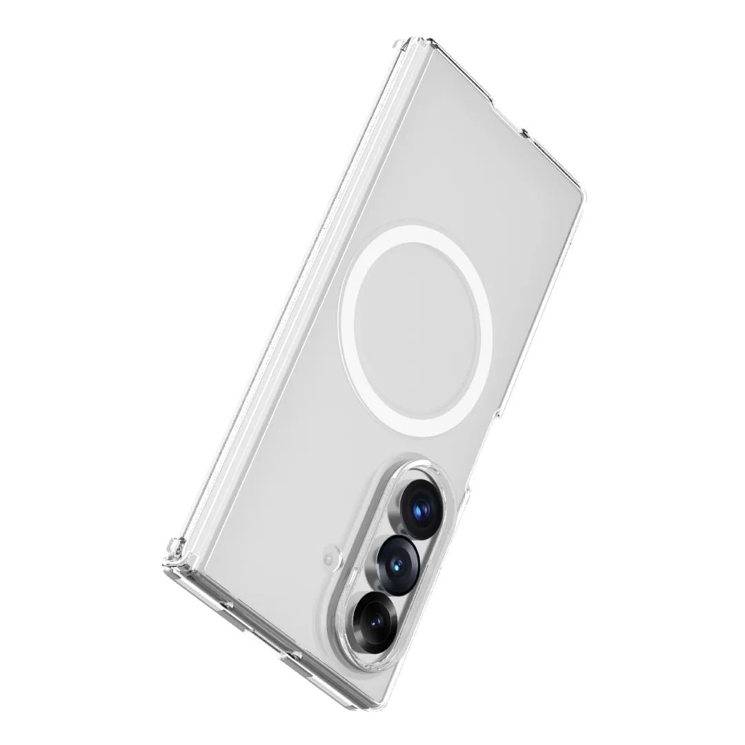 Blupebble Samsung Galaxy Fold 8 Ultra Hybrid Mag Case, Clear