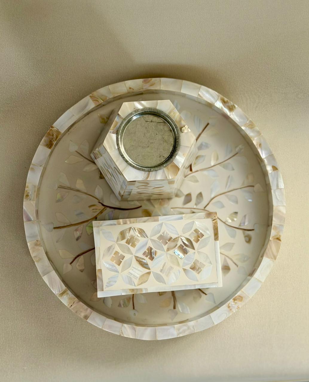 Raw Home-Mother Of Pearl Burner Set