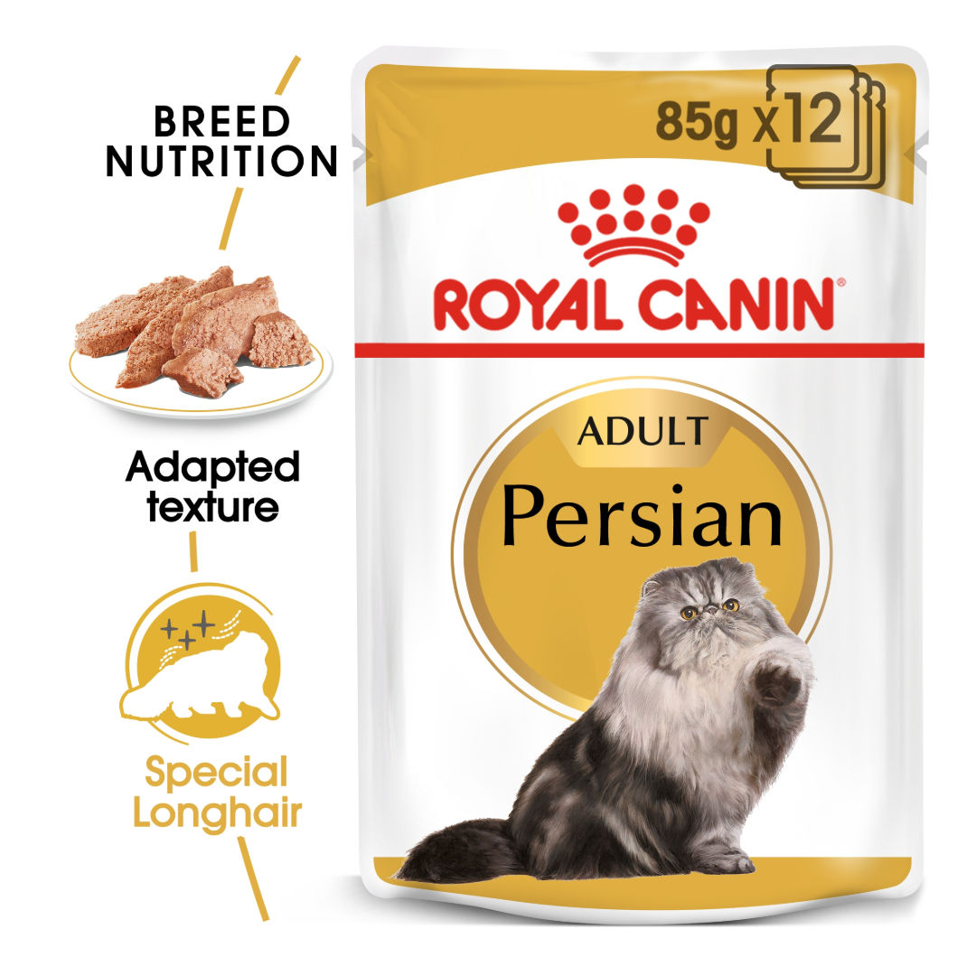 Royal Canin Feline Breed Nutrition Persian Wet Food, 12x85gm