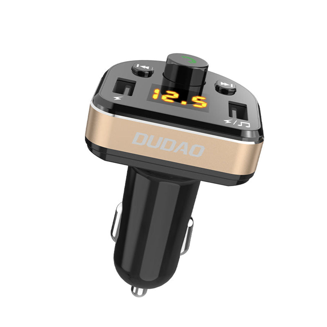 DUDAO R2PRO-B Car Bluetooth MP3 Car Charger, 3.1A