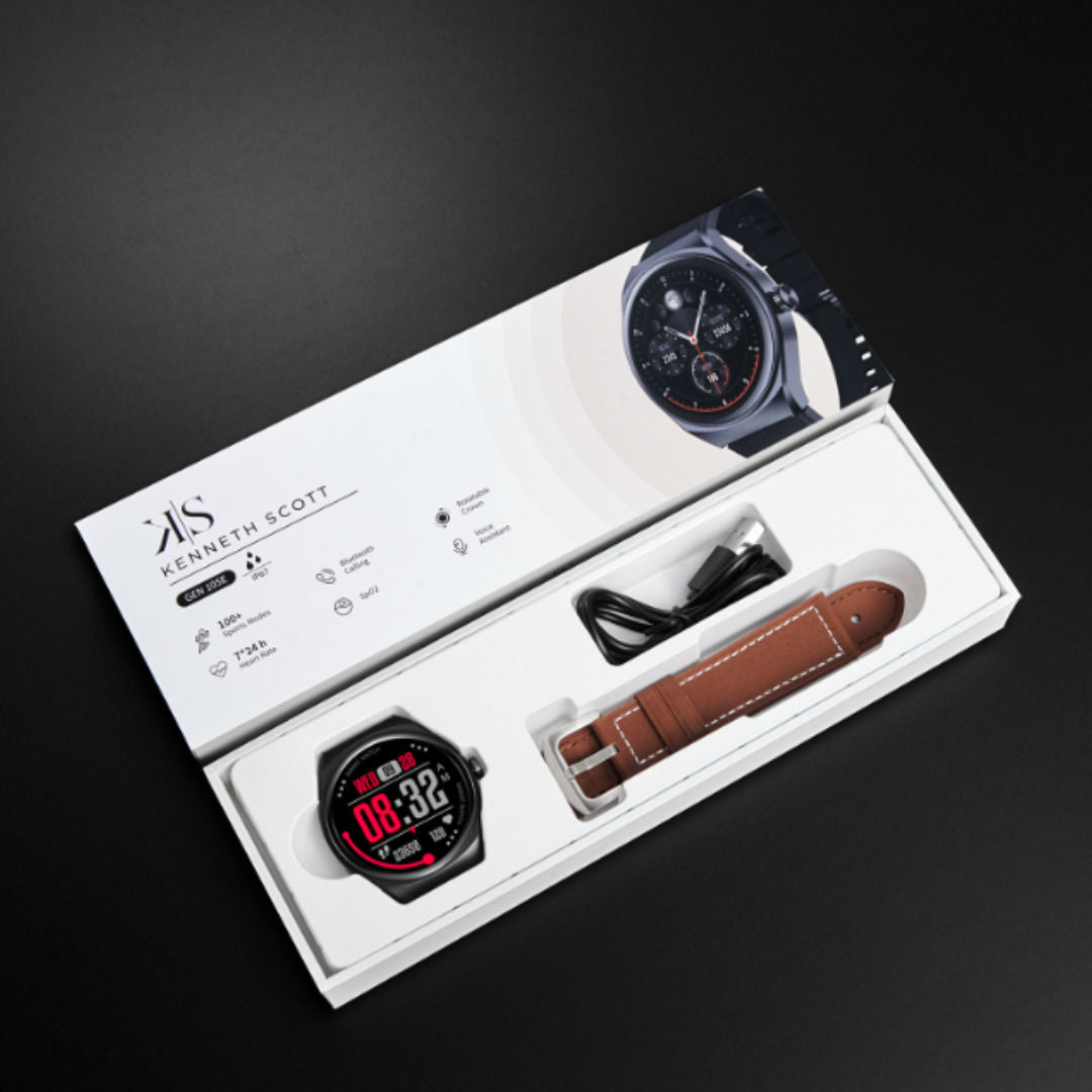 Kenneth Scott Unisex Smart Watch, Health & Sports Tracking, KG10SE Series