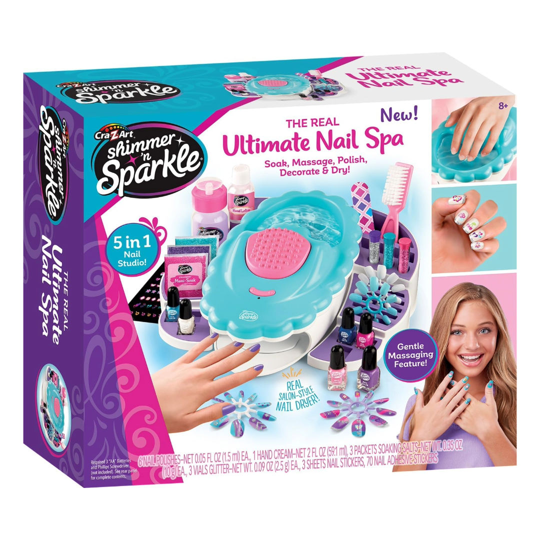 Cra-Z-Art Shimmer n Sparkle Ultimate Nail Spa Kit