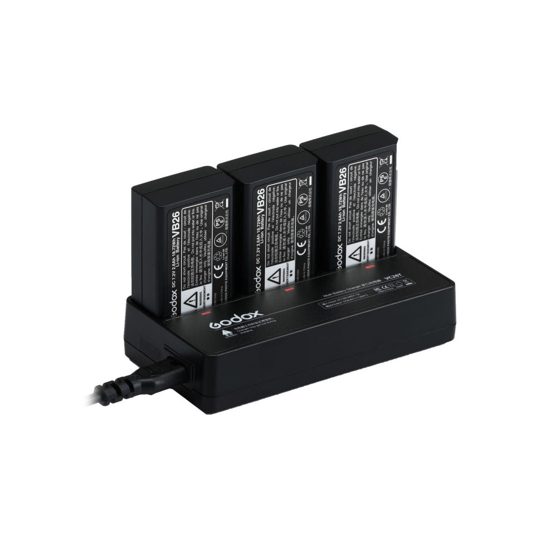 Godox VC26T Multi-Battery Charger for VB26
