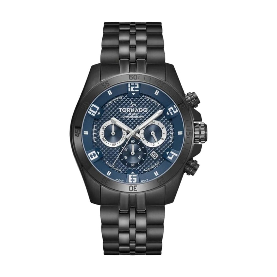 TORNADO Celestia Chronograph Men's Japanese Quartz Chronograph Watch, T3149B Series