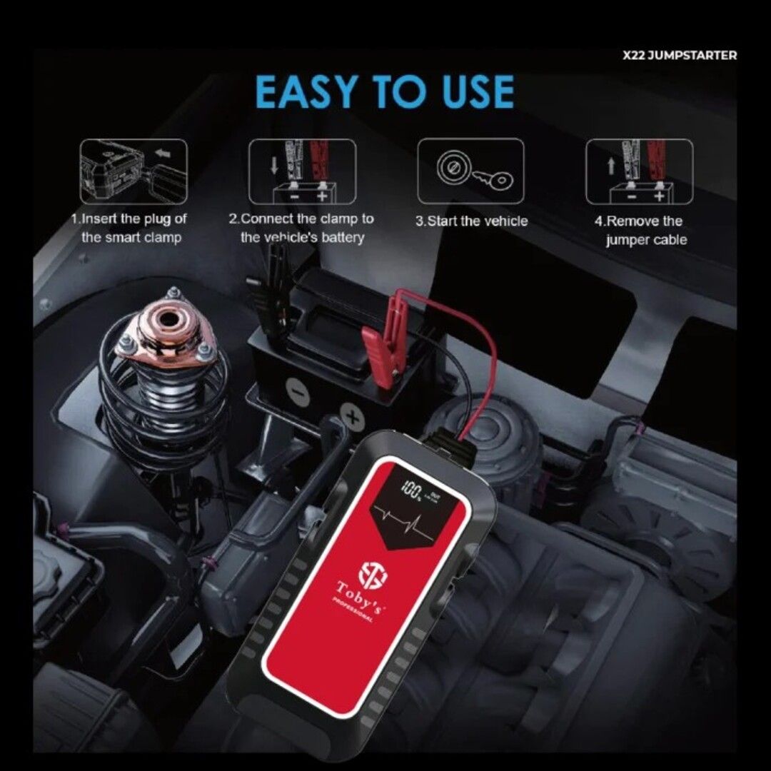 Toby's Professional X22 Jump Starter