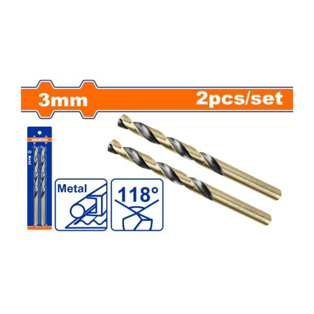 WADFOW HSS Drill Bit, 4241 HSS, 118° Tip