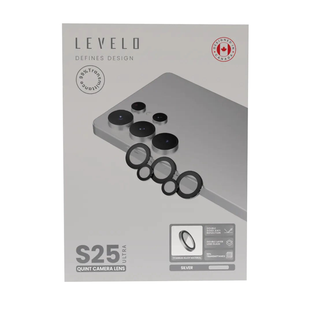 Levelo Lucent Quint AR Camera Lens For Samsung S25 Ultra