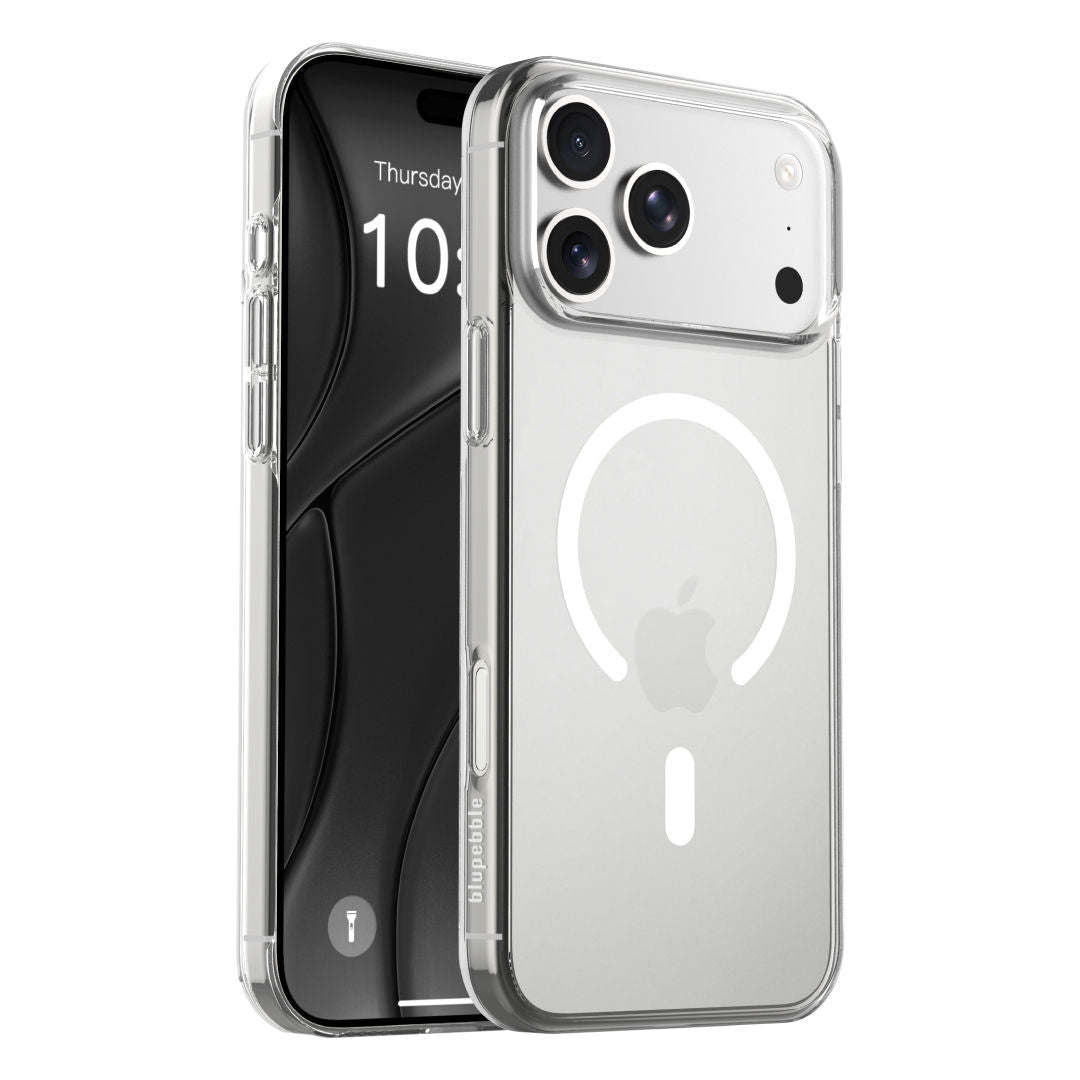 Blupebble Hybrid Mag Protective Case with MagSafe for iPhone 18 Pro and 18 Pro Max, Clear