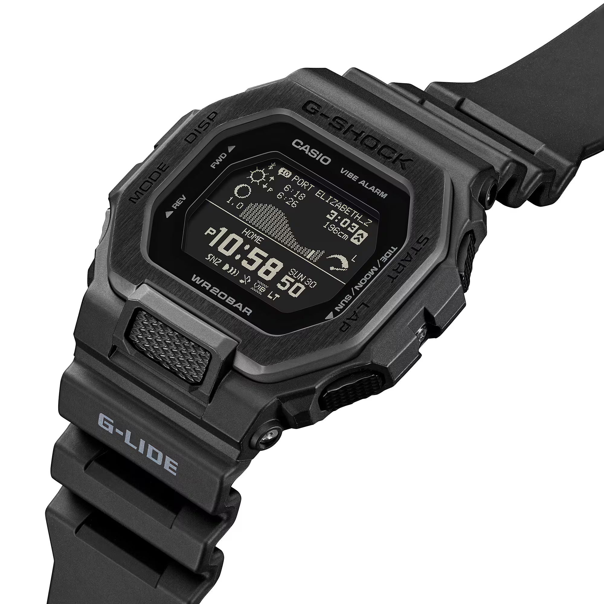 Casio G-SHOCK GBX-100 G-LIDE Series Bluetooth Surf & Training Watch