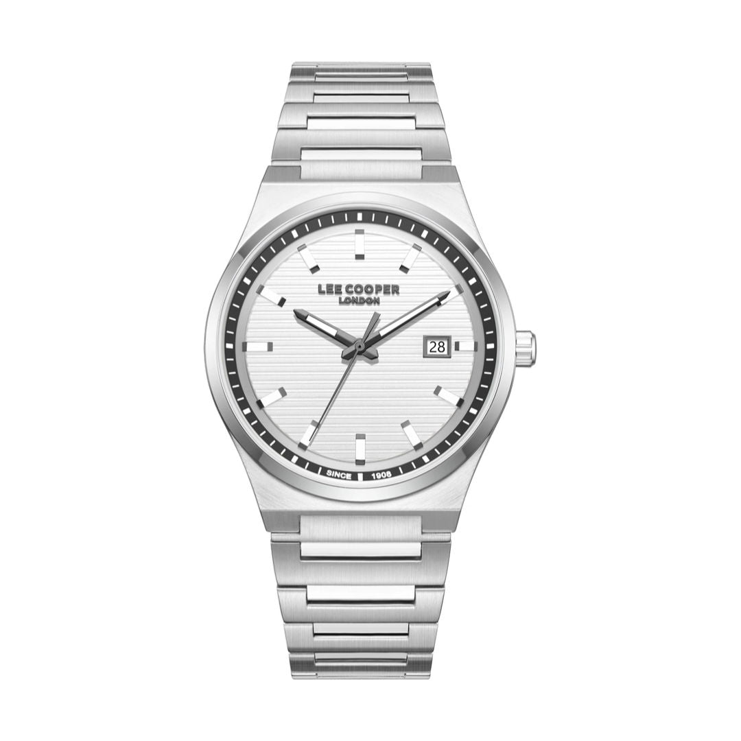 Lee Cooper Men's Analog Silver Dial Watch, LC08288.330