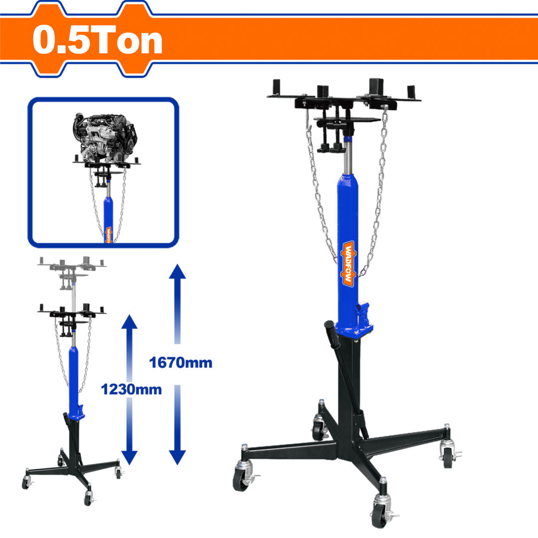 رافعة نقل WADFOW، رافعة هيدروليكية، قابلة لتعديل الارتفاع