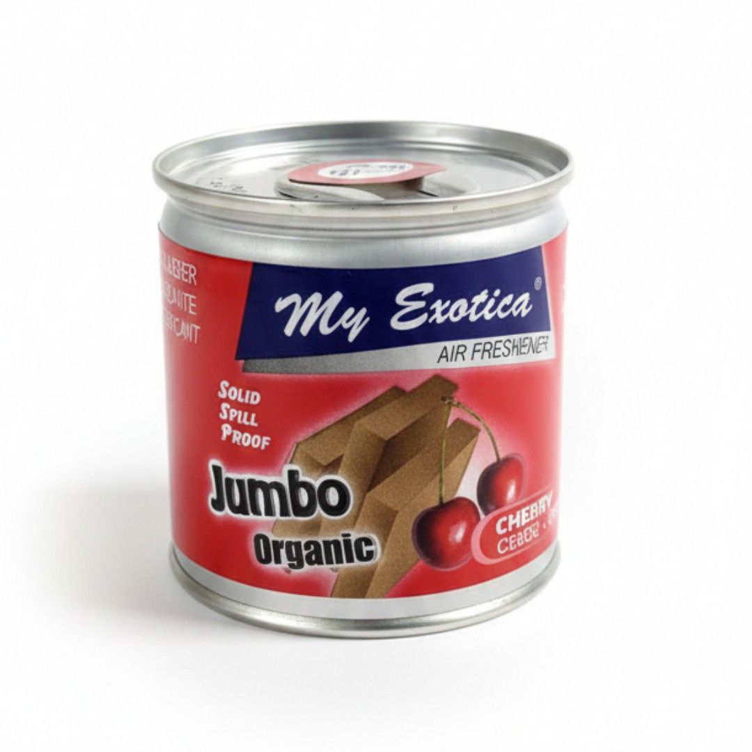 Exotica Jumbo Organic Car Air freshener Can, Cup Holder