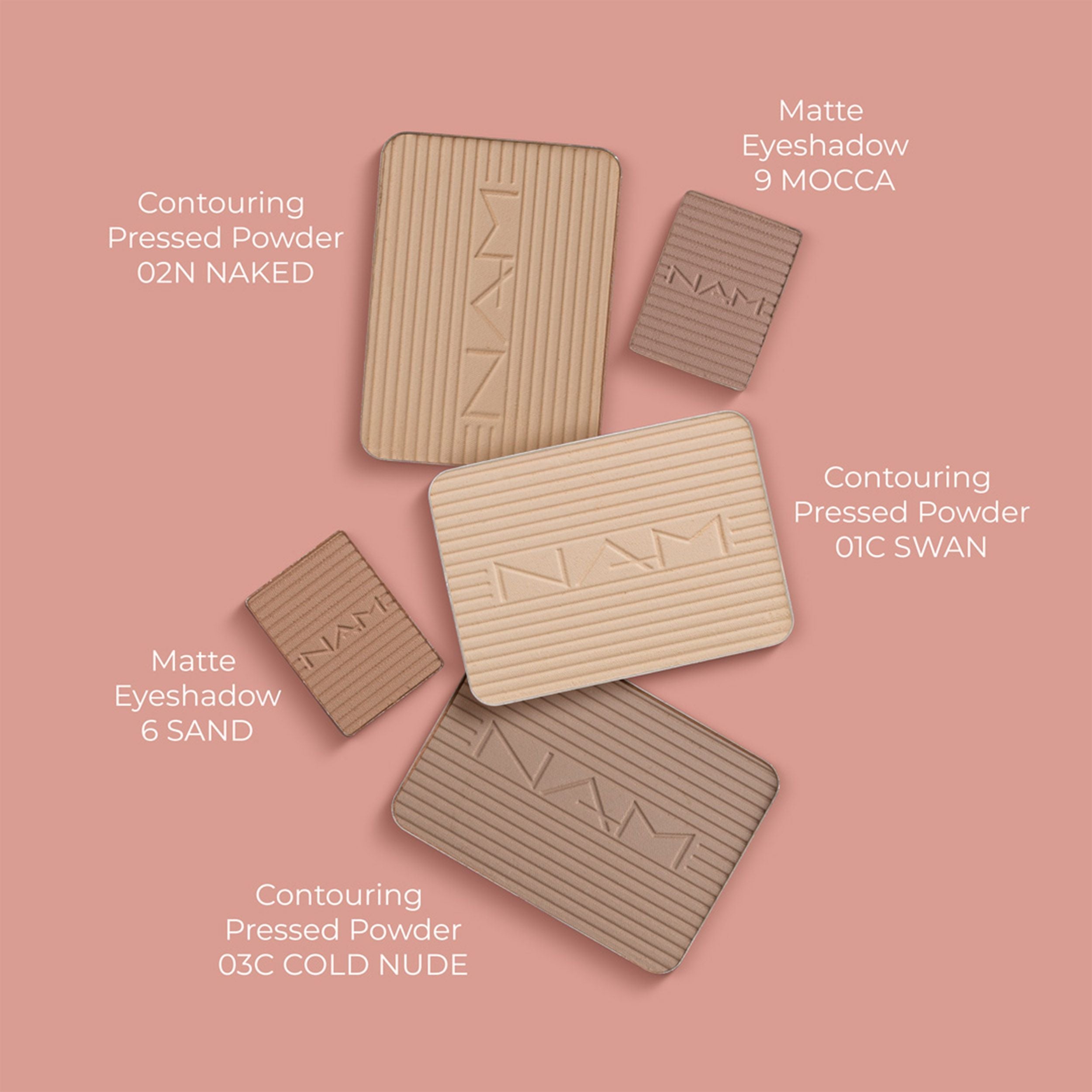 NAM Contouring Pressed Powder, Sculpt & Define with Matte Finish