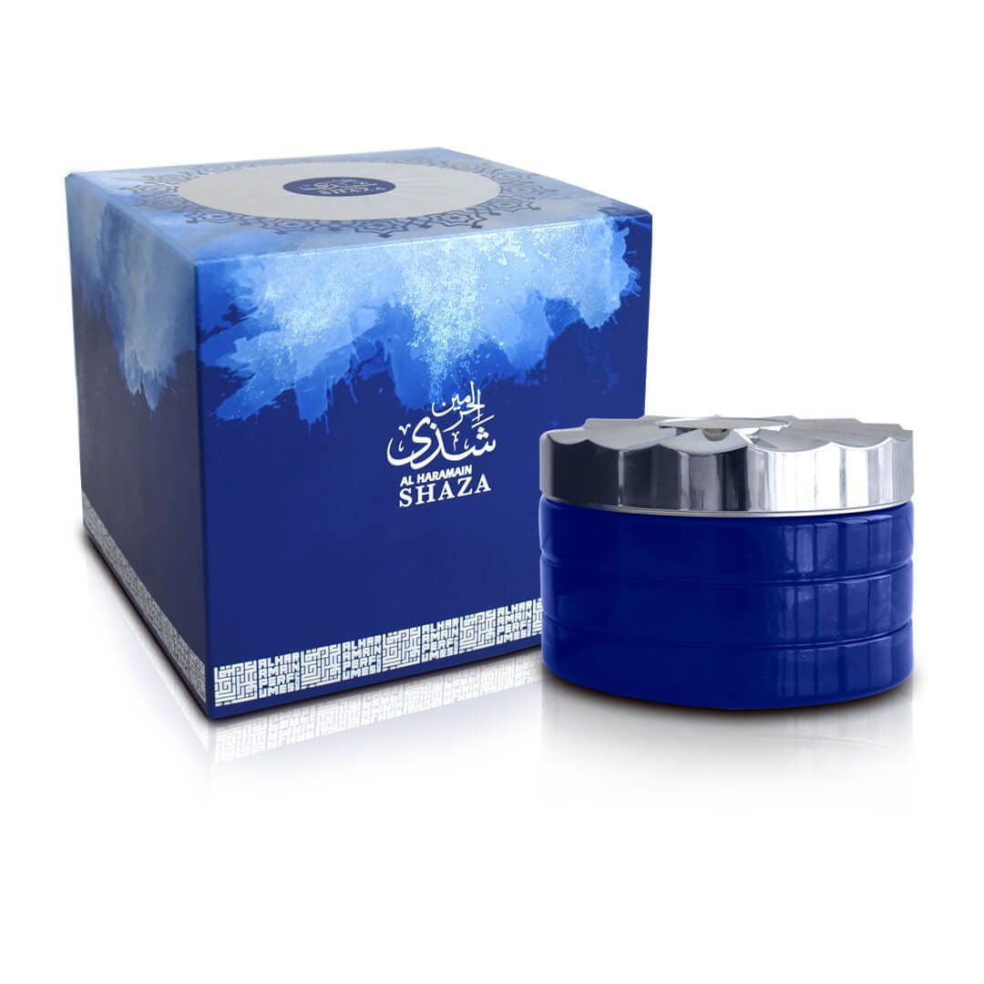 الحرمين شازا الفضي بالعود مع العطر، 75 جرام