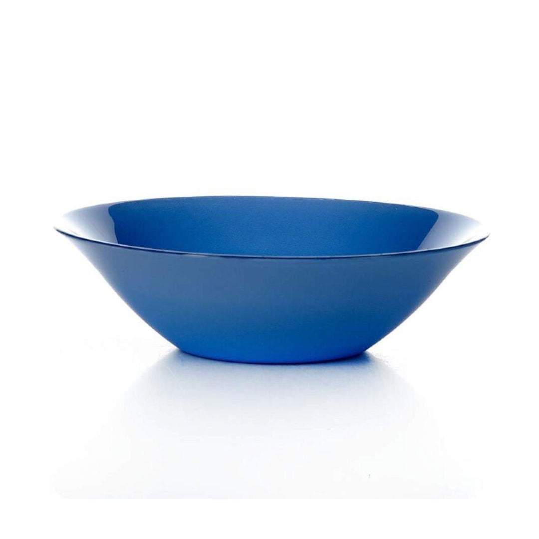Pasabahce Tempered Glass Bowl 14cm, Blue
