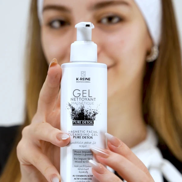 K-Reine Magnetic Facial Cleansing Gel, 200ml