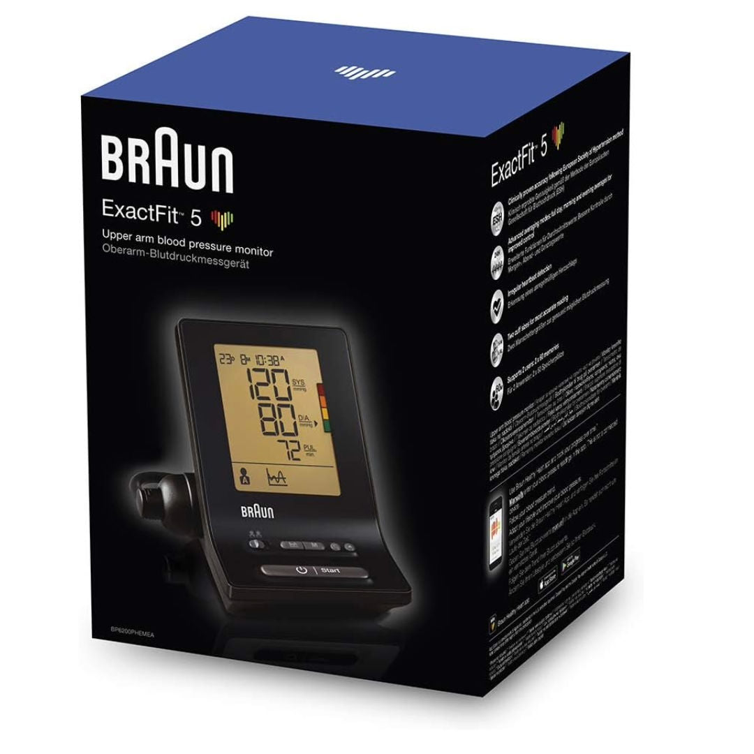 Braun BP6200, Exactfit 5 Upper Arm Bp Monitor