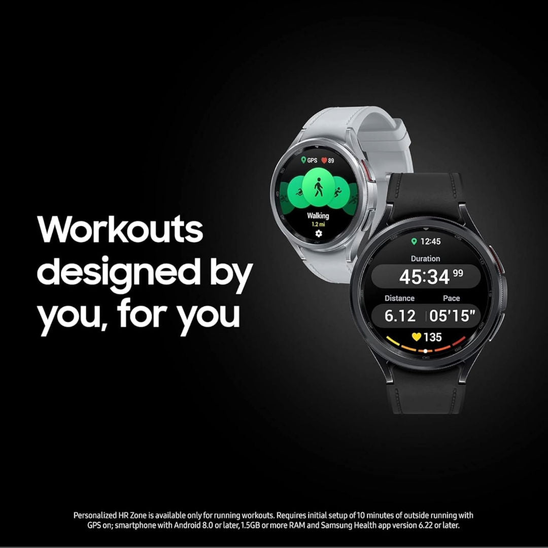 Samsung Galaxy Watch6 Classic 43mm Bluetooth Smart Watch,  1.3" Super AMOLED Display