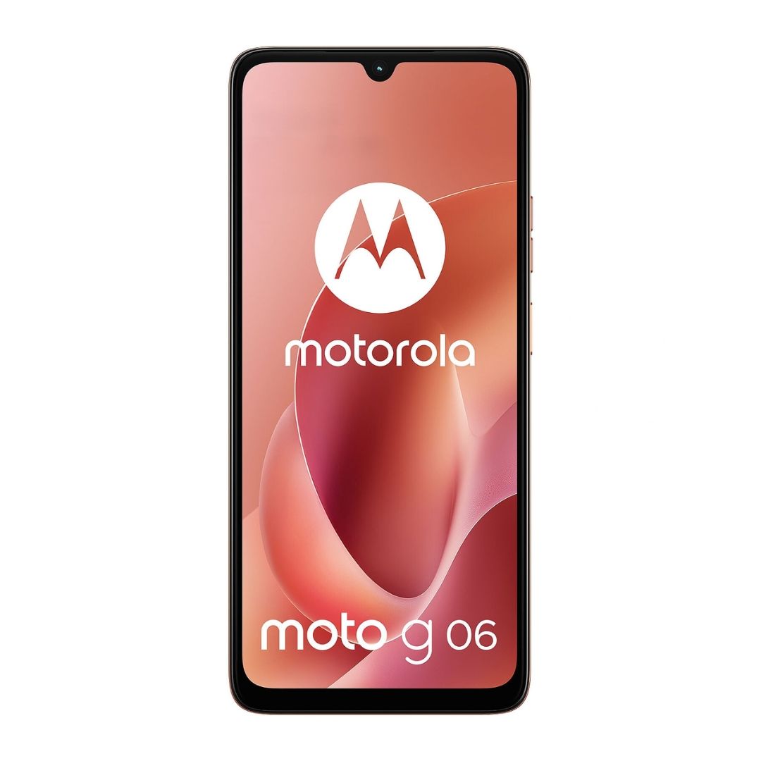Motorola Moto G06 4G Smartphone, 4GB RAM, 128GB Storage, Orange