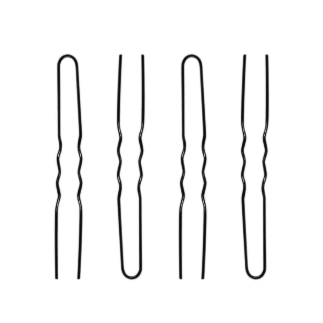 Locatelli Hair Pin Invisible Comune N.21, WV Black, 200gm