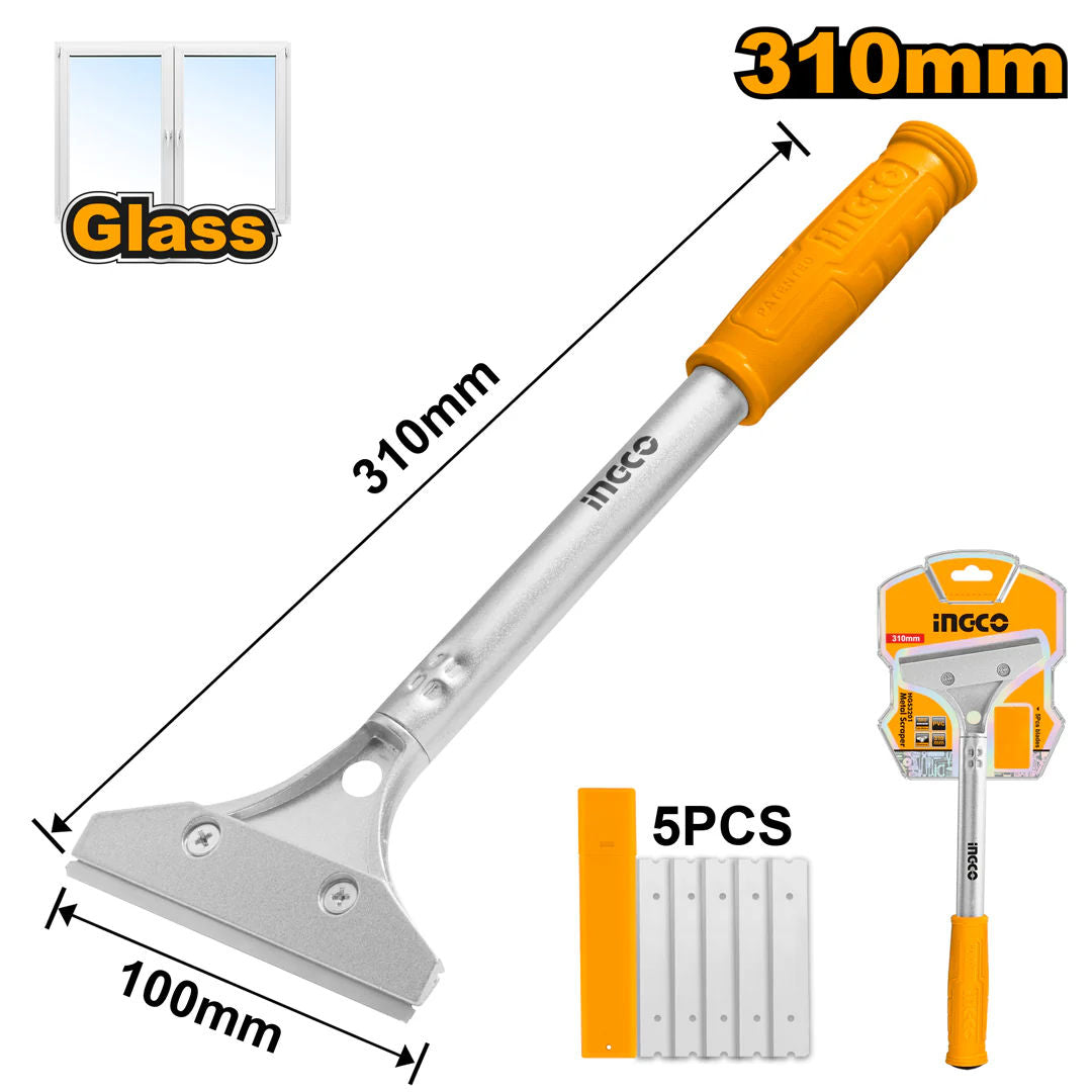 INGCO Metal Scraper, 14x100mm, 310mm Length